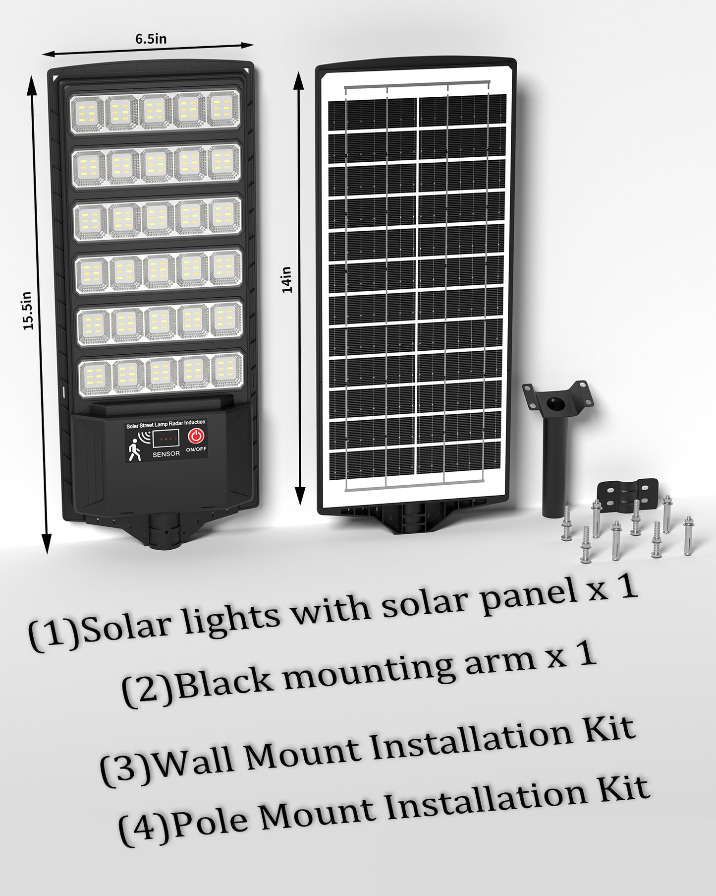 Ofuray Solar Flood Lights Outdoor, 3000K/4000K/6500K Dusk to Dawn Solar Security Light with Motion Sensor & Remote Control, IP66 Waterproof High Power LED Lighting for Yard, Backyard 4Pack Visit the Ofuray Store