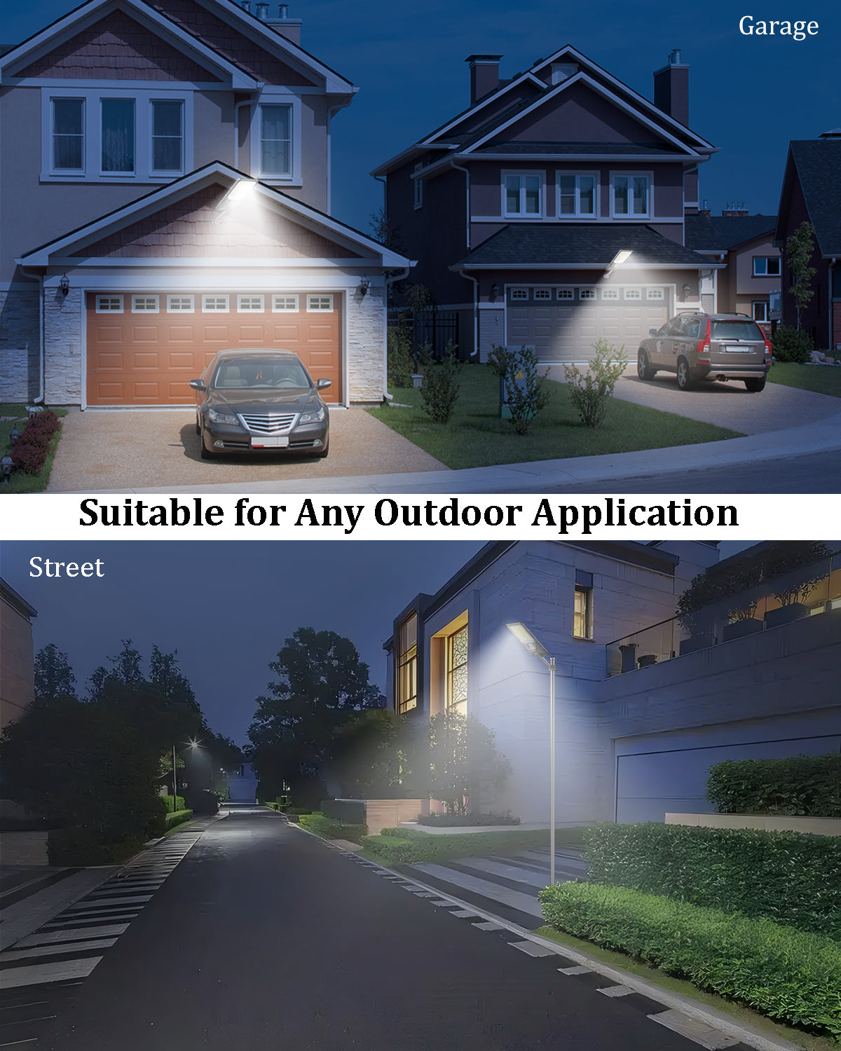 Ofuray Solar Street Light,SFL-OLL Pro 30,000Mah High Power Solar Security Flood Lights Parking Lot Lights Commercial Dusk to Dawn, 6500k Waterproof Led with Motion Sensor for Street,Court,Barn